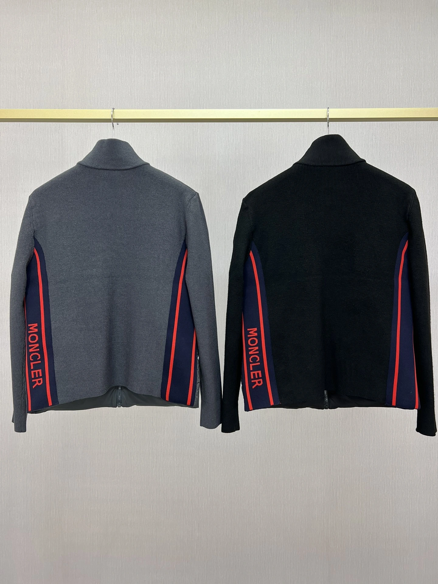 wg.luxury-- 7o9385r wool Down jacket duck down 2colour item: E-F409I1525-2